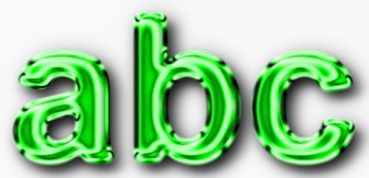 Glass Text Effect 14