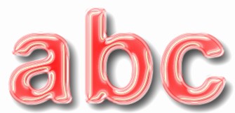 Glass Text Effect 29