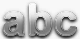 Glass Text Effect 2
