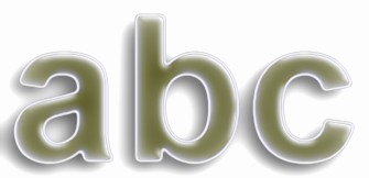 Glass Text Effect 32