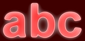 Glow Text Effect 11