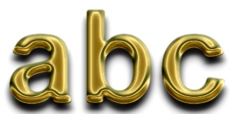 Golden Text Effect 15