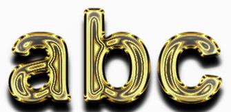 Golden Text Effect 3