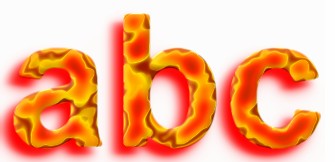 Lava Text Effect 4
