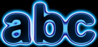 Blue Light and Glow Text Effect 10