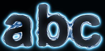 Blue Light and Glow Text Effect 15