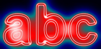 Colorful Light and Glow Text Effect 11