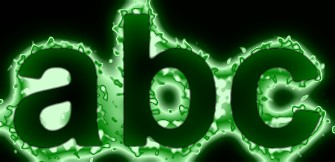 Green Light and Glow Text Effect 10