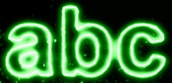 Green Light and Glow Text Effect 19