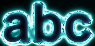 Colorful Light and Glow Text Effect 14