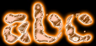 Orange Light and Glow Text Effect 11