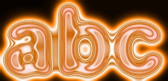 Orange Light and Glow Text Effect 12