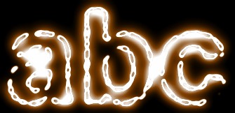 Orange Light and Glow Text Effect 4