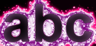 Pink Light and Glow Text Effect 11