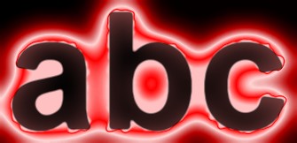 Red Light and Glow Text Effect 13