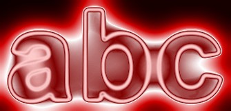 Red Light and Glow Text Effect 15