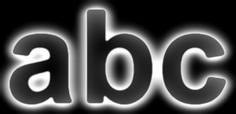 White Light and Glow Text Effect 11