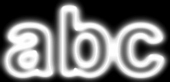 White Light and Glow Text Effect 3