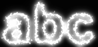 White Light and Glow Text Effect 8