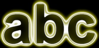 Yellow Light and Glow Text Effect 11