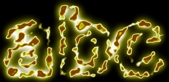 Yellow Light and Glow Text Effect 17