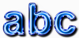 Blue Metallic Text Effect 7