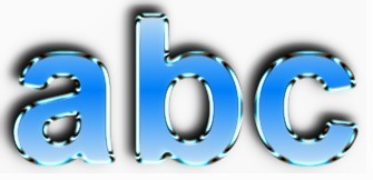 Blue Metallic Text Effect 9