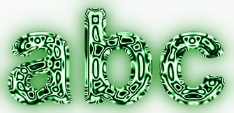 Green Metallic Text Effect 11