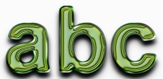 Green Metallic Text Effect 13