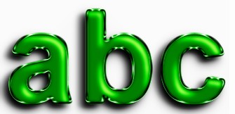Green Metallic Text Effect 14