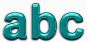 Green Metallic Text Effect 2