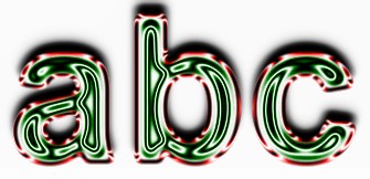Green Metallic Text Effect 4