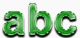 Green Metallic Text Effect 7