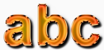 Orange Metallic Text Effect 4