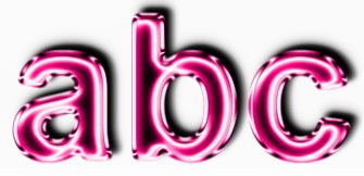 Pink Metallic Text Effect 3