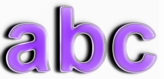 Purple Metallic Text Effect 3