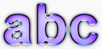 Purple Metallic Text Effect 4