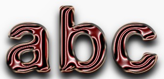 Red Metallic Text Effect 11