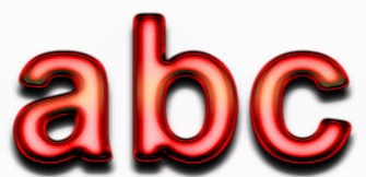 Red Metallic Text Effect 5