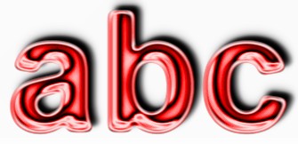 Red Metallic Text Effect 6