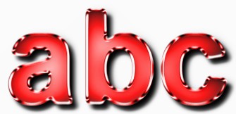 Red Metallic Text Effect 8