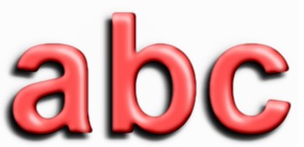 Red Metallic Text Effect 1