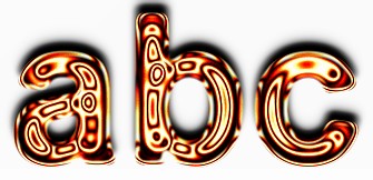 Yellow Metallic Text Effect 3