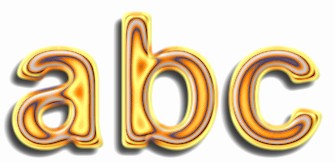 Yellow Metallic Text Effect 1