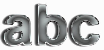 Silver Text Effect 3