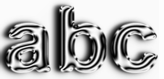 Silver Text Effect 7