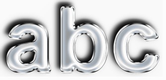 Stainless Steel Text Effect 3