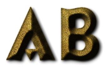 Beveled Golden Text Effect 14