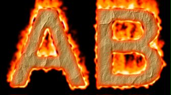 Burning Paper Text Logo Effect 2