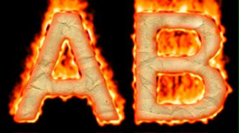 Firing Paper Text Logo Effect
